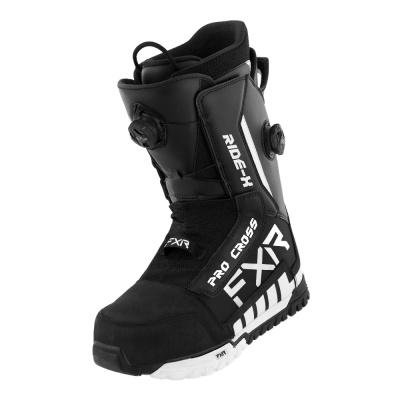 Ботинки FXR Pro-Cross Dual Boa Black/White