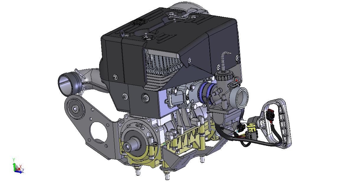 Двигатель РМЗ-500 C40500500-19ЗЧ в интернет-магазине Снегоход Буран