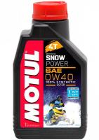 Масло синтетика Motul Snowpower 4T 0W-40 (1л) (подходит для низких температур до - 60 С) в интернет-магазине Снегоход Буран