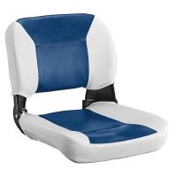 Сиденье NAVIGATOR 410х455 мм, бело-синее (C12509W/L) в интернет-магазине Снегоход Буран