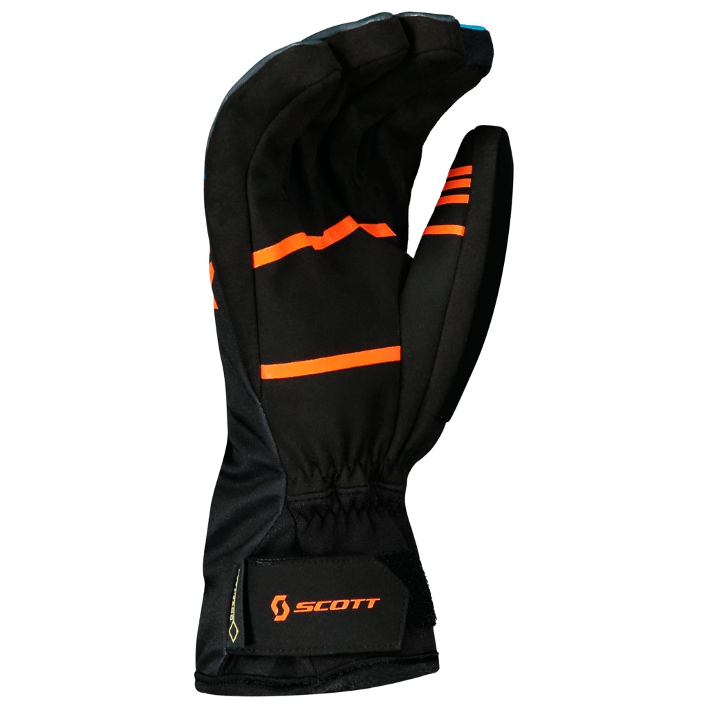 Мотоперчатки зимние Scott Sport GT blue/orange в интернет-магазине Снегоход Буран