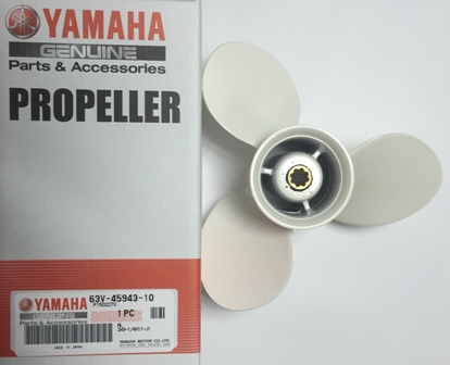 Гребной винт Yamaha для моторов 9,9 - 20 л.с. диам. 9 1/4 шаг 11 алюм. 63V-45943-10-00 в интернет-магазине Снегоход Буран