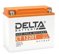 Аккумулятор Delta CT 12201 (12V / 20Ah) YTX20L-BS в интернет-магазине Снегоход Буран