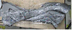 Накладка двигателя декоративная правая 13610200020 в интернет-магазине Снегоход Буран