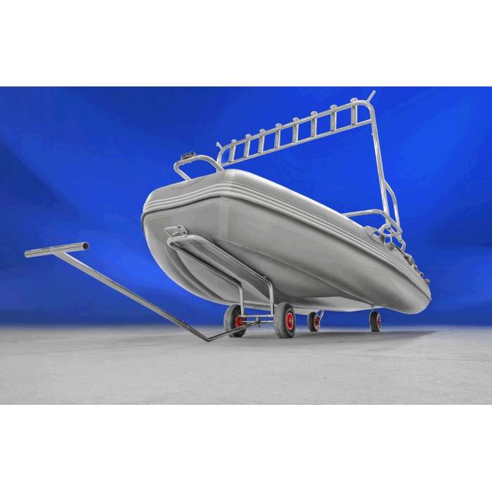 Тележка подкильная для надувных лодок малая стальная в интернет-магазине Снегоход Буран