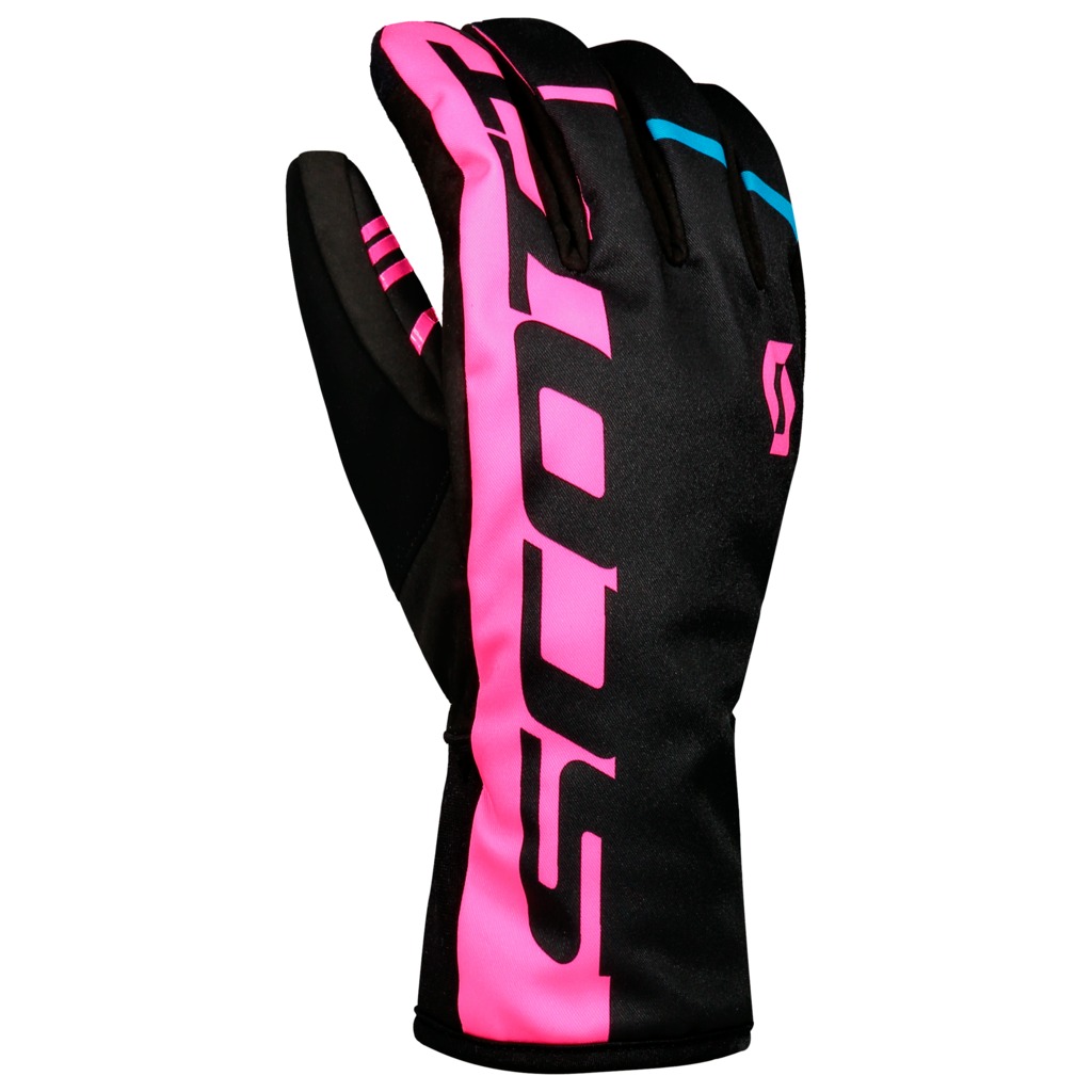 Мотоперчатки зимние Scott Sport GT  black/pink в интернет-магазине Снегоход Буран