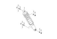 Амортизатор задний (без пружины) (291502-104-0000) в интернет-магазине Снегоход Буран