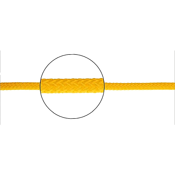 Линь плавающий 6мм*25м желтый в интернет-магазине Снегоход Буран