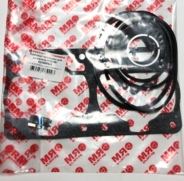 Комплект прокладок для двигателя РМЗ-551 K20500420 в интернет-магазине Снегоход Буран