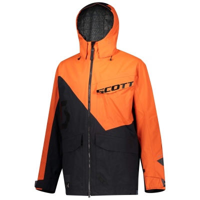 Куртка мужская SCOTT XT Shell Dryo black/orange pumpkin L