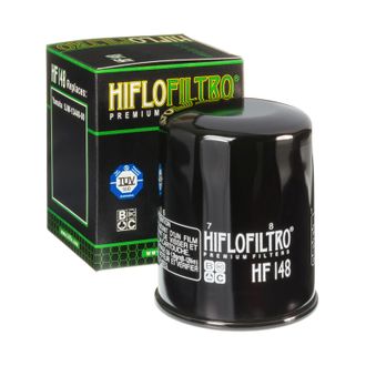 Масляный фильтр HIFLO HF148 для Yamaha GRIZZLY 350/400/450/550/660/700, APEX XTX/SE, WOLVERINE//  Honda hp 75/90/115/130/135/150/200/225// Mercury Mariner Marine// TGB в интернет-магазине Снегоход Буран