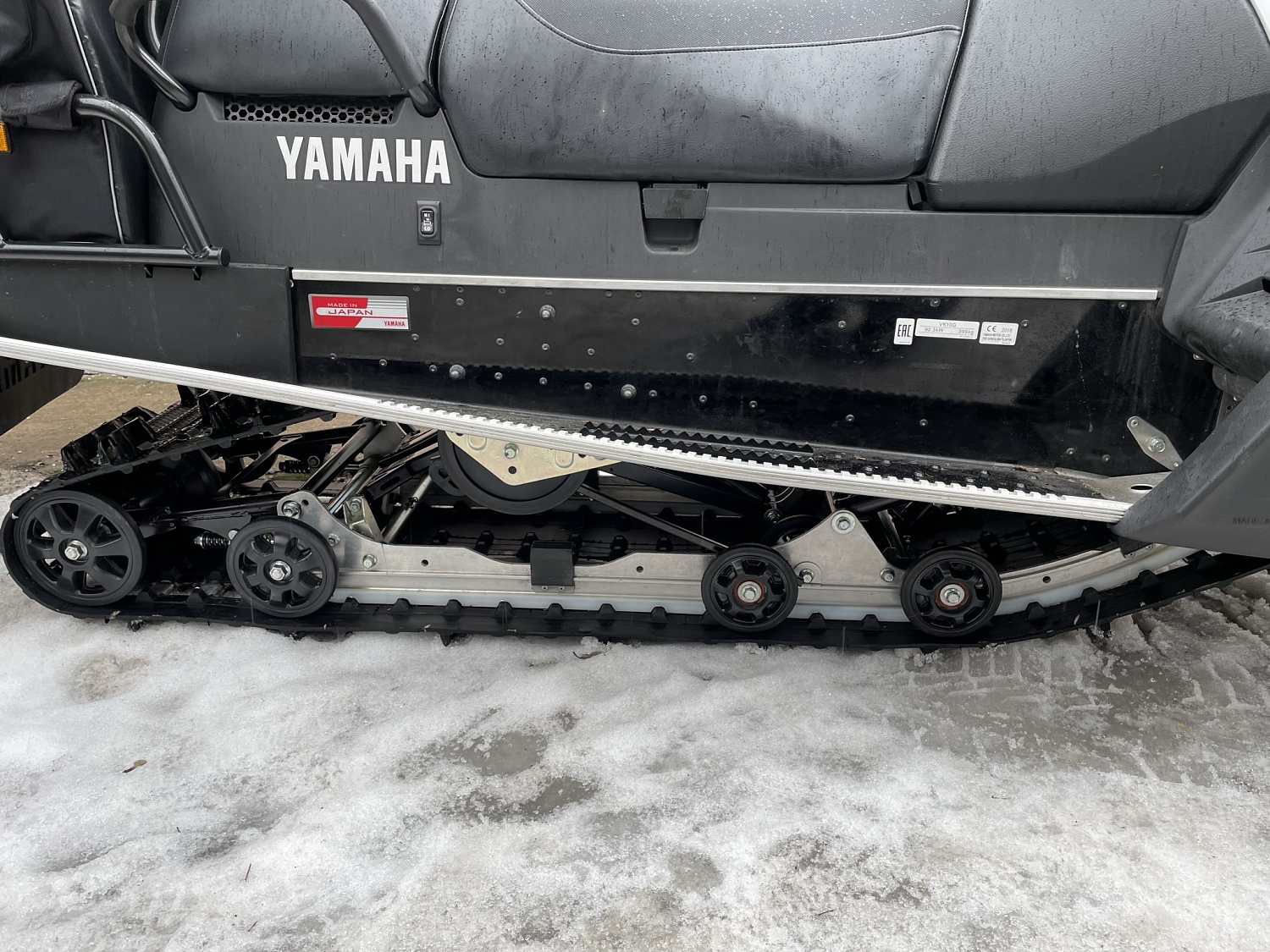 ТО снегохода Yamaha Professional II 