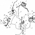 Тормоза задние (До 25.05.13) в интернет-магазине Снегоход Буран