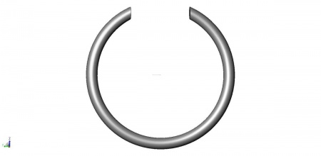 Кольцо стопорное 110501119 в интернет-магазине Снегоход Буран