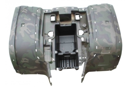 Щиток кузова облицовочный задний (защитный зеленый) (82200-058C-1300)
