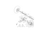 Колесо в сборе (шина AT25x10-12 (WANDA) + диск12х7.5,алюмин.сплавF105) (41200-055-0002) в интернет-магазине Снегоход Буран
